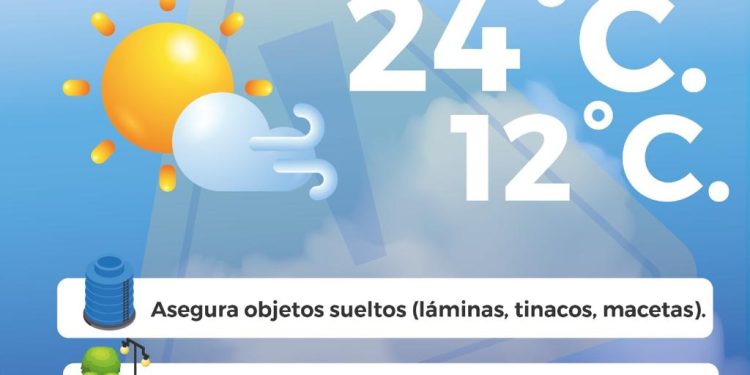 Gobierno de la Ciudad emite recomendaciones por vientos fuertes en la capital poblana