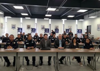 Gobierno de Pepe Chedraui fortalece a Policías Municipales con capacitación del INEGI en seguridad pública
