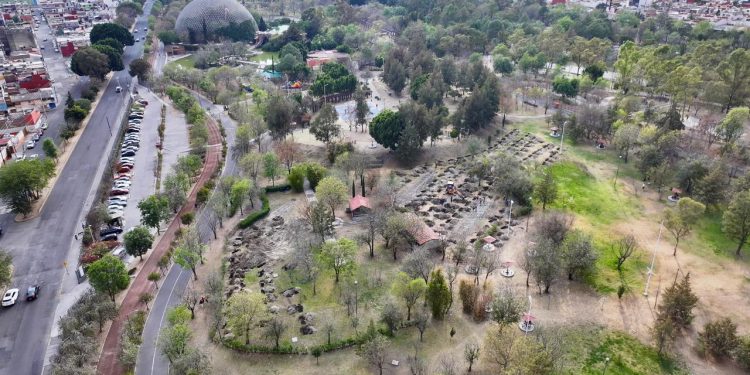 Inicia reforestación urbana en CIS y Parque Ecológico; la meta son 10 mil árboles