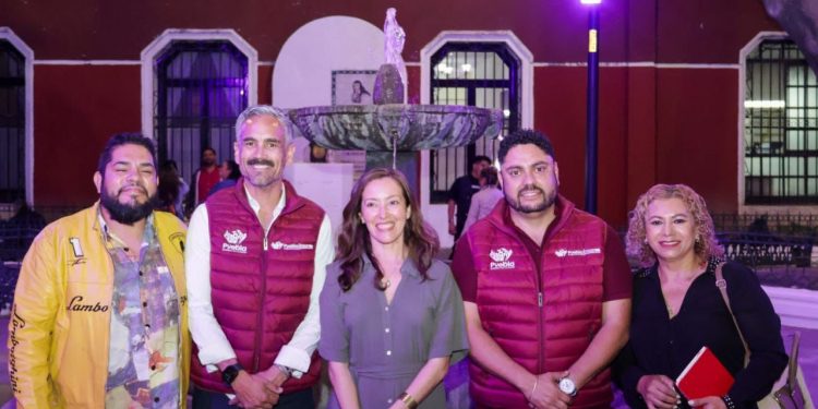 Entrega Gobierno de Pepe Chedraui fuente del Parque Sor Juana Inés de la Cruz