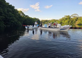 Gobierno de México accionó limpieza por presencia de hidrocarburo en Dos Bocas, Tabasco