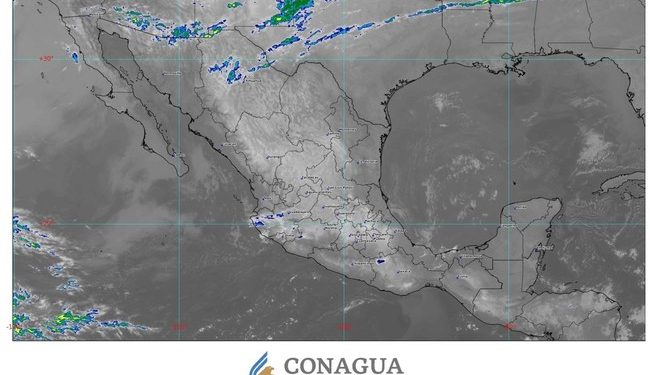 Durante este día se prevén lluvias fuertes en zonas de Puebla, Veracruz y Oaxaca