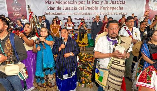Sector ambiental federal participa en la integración del Plan de Justicia del Pueblo Purépecha