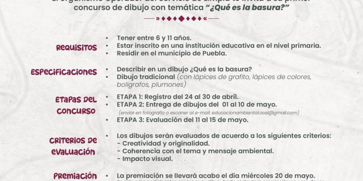 Organismo de Limpia del Gobierno de la Ciudad invita al concurso de dibujo