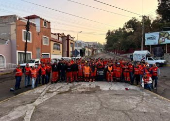 Realiza Gobierno de Pepe Chedraui labores de limpieza en la zona de El Calvario
