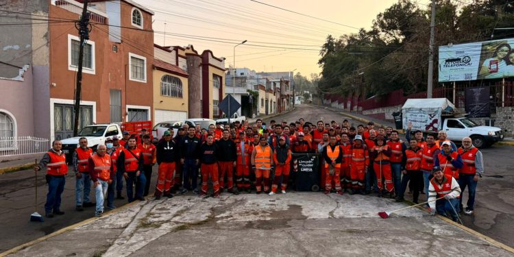 Realiza Gobierno de Pepe Chedraui labores de limpieza en la zona de El Calvario