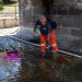 OOSL mejora imagen del Puente de Ovando con jornada de limpieza integral
