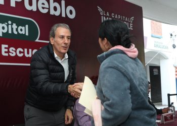 Encabeza Alcalde de Puebla jornada “Día del Pueblo” en Amalucan