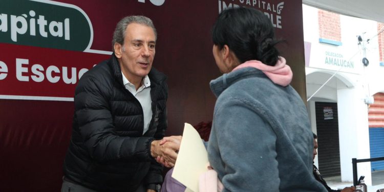 Encabeza Alcalde de Puebla jornada “Día del Pueblo” en Amalucan