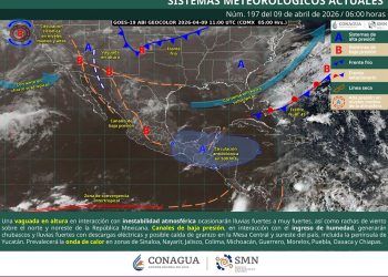 Lluvias puntuales muy fuertes en zonas de Tlaxcala, Puebla, Veracruz Y Oaxaca