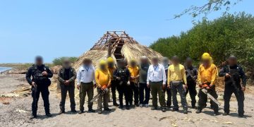 Profepa y Conanp retiran 15 palapas de La Encrucijada, Chiapas