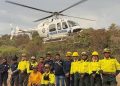 Coordinación Interinstitucional logra sofocar incendio forestal sin daños a población en Cohetzala