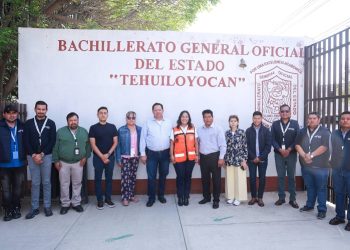 Lupita Cuautle lleva programa de reciclaje a secundarias y bachilleratos de San Andrés Cholula