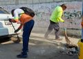 Refuerza jornadas de limpieza en juntas auxiliares de San Pedro  Cholula