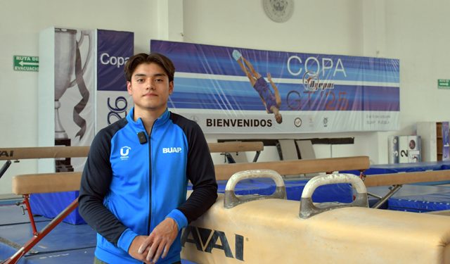Integra atleta BUAP equipo nacional que competirá en campeonato de gimnasia artística