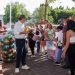 Presidente Municipal celebra a niñas y niños de San Baltazar Campeche
