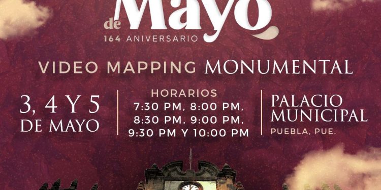Con videomapping “Puebla, 5 de Mayo”, Gobierno de la Ciudad conmemorará Batalla de Puebla