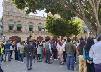 Gobierno de la Ciudad de Puebla participa en el Primer Simulacro Nacional 2026 en el Centro Histórico