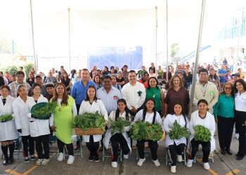 Impulsa Gobierno de la Ciudad jornada de capacitación ambiental en escuelas con huertos escolares