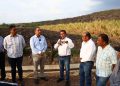 Impulsa Pável Gaspar diálogo con comunidades durante recorrido de obra hidráulica en Puctla
