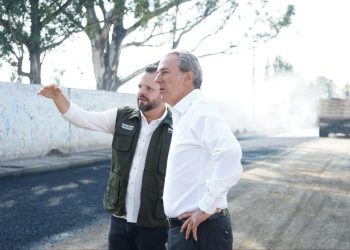Impulsa Pepe Chedraui mejores vialidades con el Tren Capitalino de Pavimentación