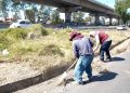 Refuerza Gobierno Municipal mantenimiento en bajo puentes de la capital