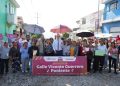 Arranca Presidente Municipal trabajos de pavimentación en la Junta Auxiliar de San Jerónimo Caleras