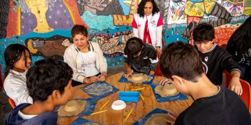 Realizan estudiantes del Centro de Día del DIF Puebla Capital visita cultural al Museo Amparo