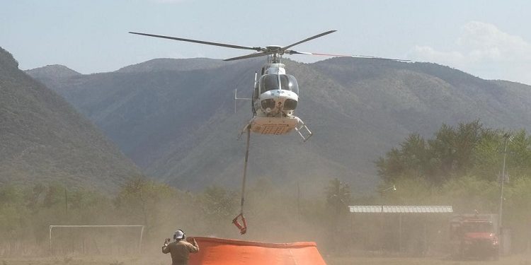 Respuesta inmediata de Gobierno Estatal ante reactivación de incendio en Cohetzala