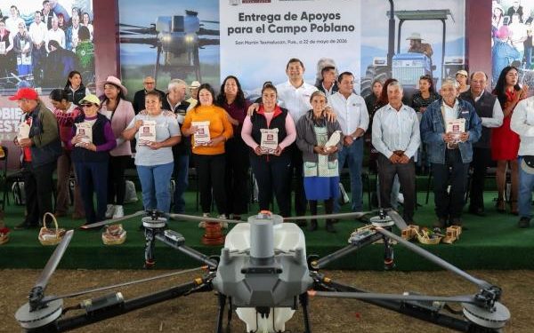 Con maquinaria y apoyos directos, Gobierno Estatal reactiva 200 mil hectáreas de campo