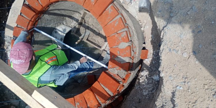 Agua de Puebla Sustituye la Infraestructura Sanitaria en la colonia SNTE