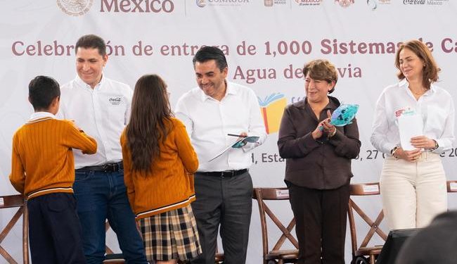 Programa Escuelas con Agua alcanza mil planteles beneficiados en México