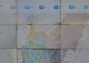 Pepe Chedraui supervisa Programa Puebla 360 de monitoreo en el DGERI