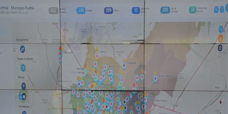 Pepe Chedraui supervisa Programa Puebla 360 de monitoreo en el DGERI