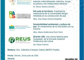 Redes universitarias compartirán estrategias para fortalecer la sustentabilidad