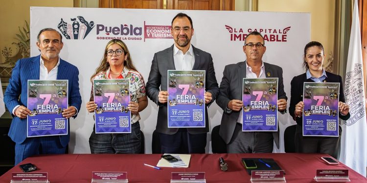 Invita gobierno Municipal a 7ª. Feria de Empleo