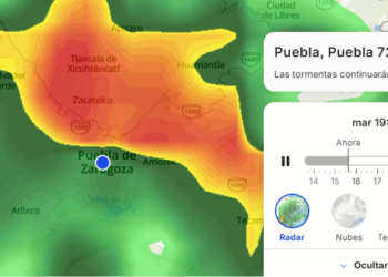Ayuntamiento de Puebla fortalece acciones preventivas ante lluvias intensas