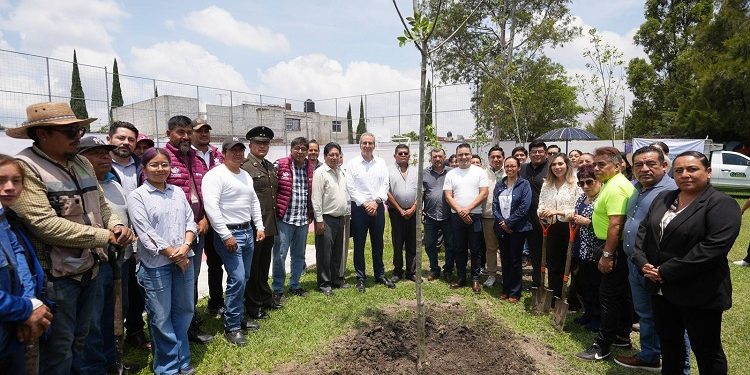 Avanza El Presidente Municipal en la recuperación de áreas verdes con “Raíces del Futuro”