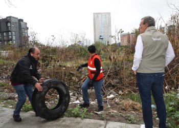 Supervisa Pepe Chedraui Jornada de Limpieza en Puente de México