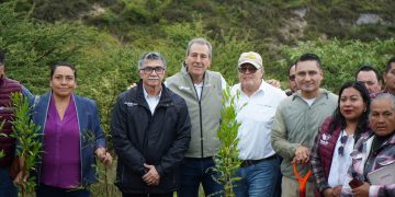 Encabeza Pepe Chedraui jornada de reforestación en Ecocampus BUAP