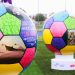 Impulsan deporte con la Copa San Andrés y la develación de balones monumentales