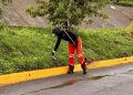 Gobierno Municipal mantiene limpios los alrededores del Estadio Cuauhtémoc tras evento deportivo