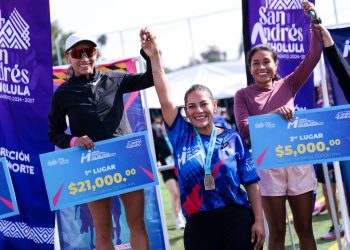 Más de 6 mil corredores en el Día del Papá en el Medio Maratón de San Andrés Cholula 2026