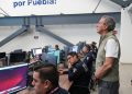Supervisa Presidente Municipal avances de Puebla 360 y labores de videovigilancia