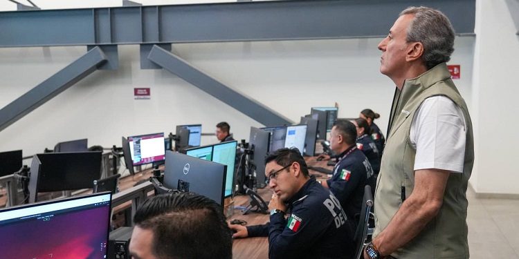 Supervisa Presidente Municipal avances de Puebla 360 y labores de videovigilancia