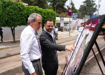 Acelera Pepe Chedraui transformación vial con el Tren Capitalino de Pavimentación
