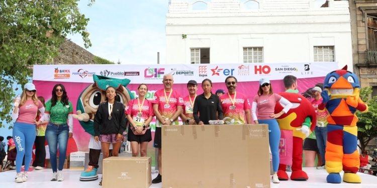 Celebran Gobierno de la Ciudad y Banco de Alimentos la Carrera “Corre y Comparte, Hambre Cero Puebla 2026”
