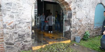 Gobierno de Pepe Chedraui despliega atención en el Centro Histórico; las lluvias dejaron únicamente daños materiales