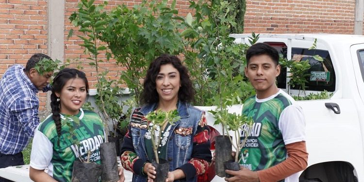 Diputada Norma Pimentel impulsa jornadas de reforestación en escuelas y reafirma su compromiso con el cuidado del medio ambiente