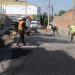 Mantiene Presidente Municipal supervisión en trabajos de bacheo en distintos puntos de la capital